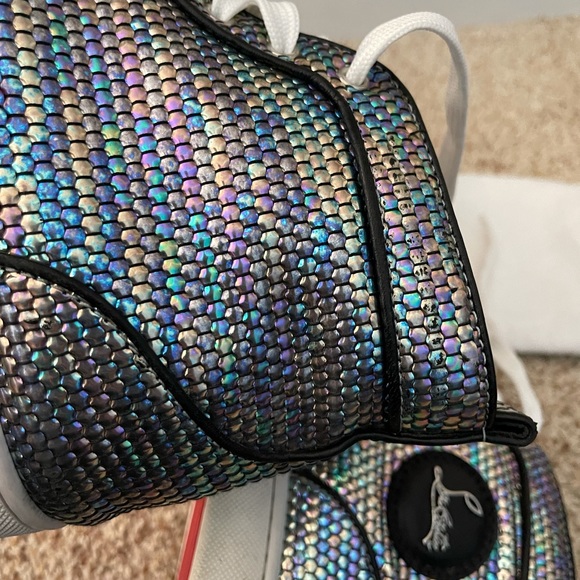 Rare Christian louboutin hightop sneakers 41.5 - Picture 11 of 14